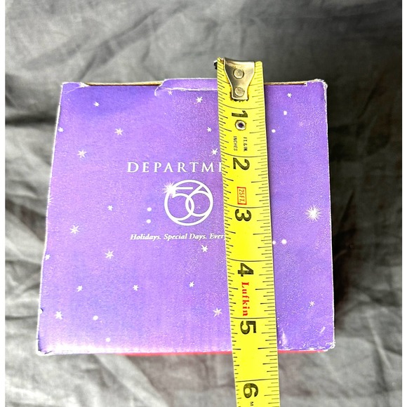 Vintage Department 56 Latte Coffee Mug Christmas Eve 20 Ounces NIB - Picture 10 of 10